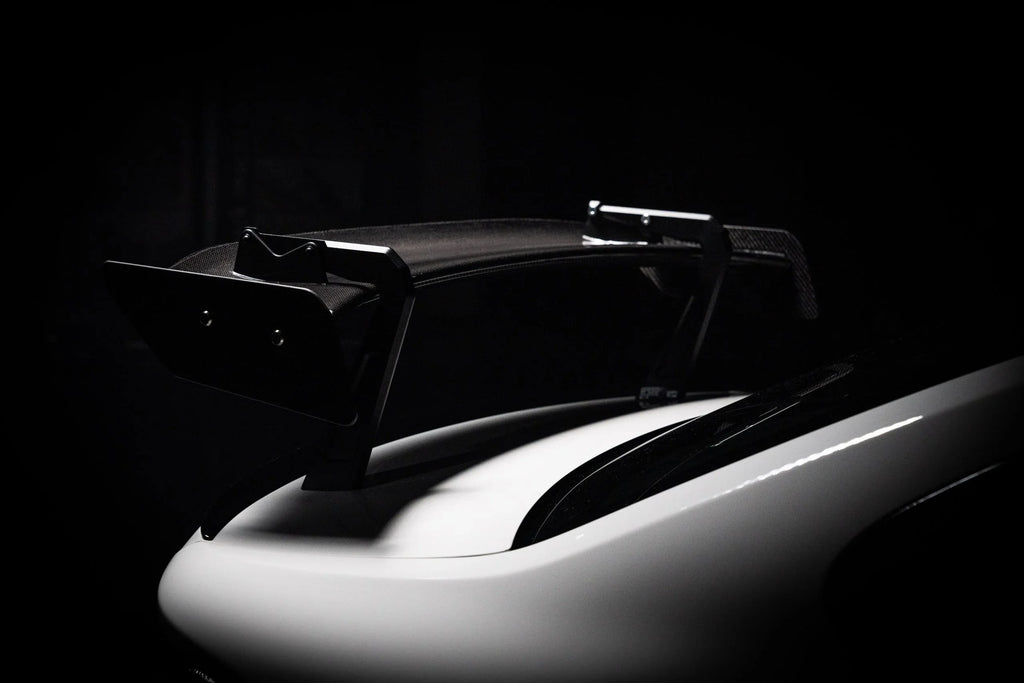 Speed Engineering - Swan Neck Wing Heckflügel für BMW M2 F87 / M2 Competition / CS F87 - mit TÜV - 14060 - Akrapovic Auspuffanlage