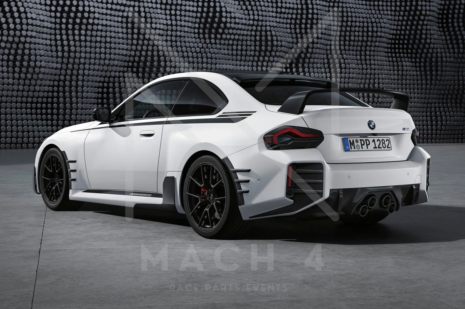 BMW M Performance Abgasanlage / Endschalldämpfer Titan für BMW M2 G87 - 18305A6A719 - Akrapovic Auspuffanlage