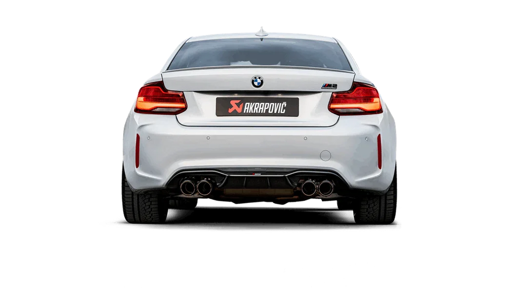 Akrapovic Slip-On Titan Endschalldämpfer für BMW M2 Competition F87 - Akrapovic Auspuffanlage