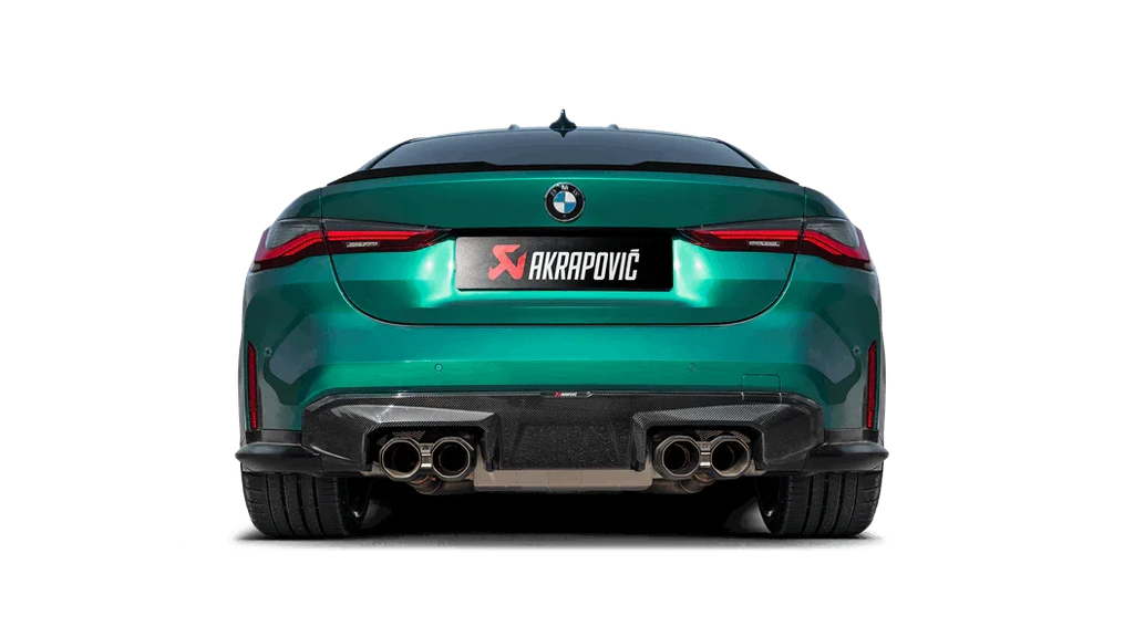 Akrapovic Slip-On Titan Endschalldämpfer Set für BMW M4 G82/G83 mit ECE-Zulassung - S-BM/TI/33H - Akrapovic Auspuffanlage