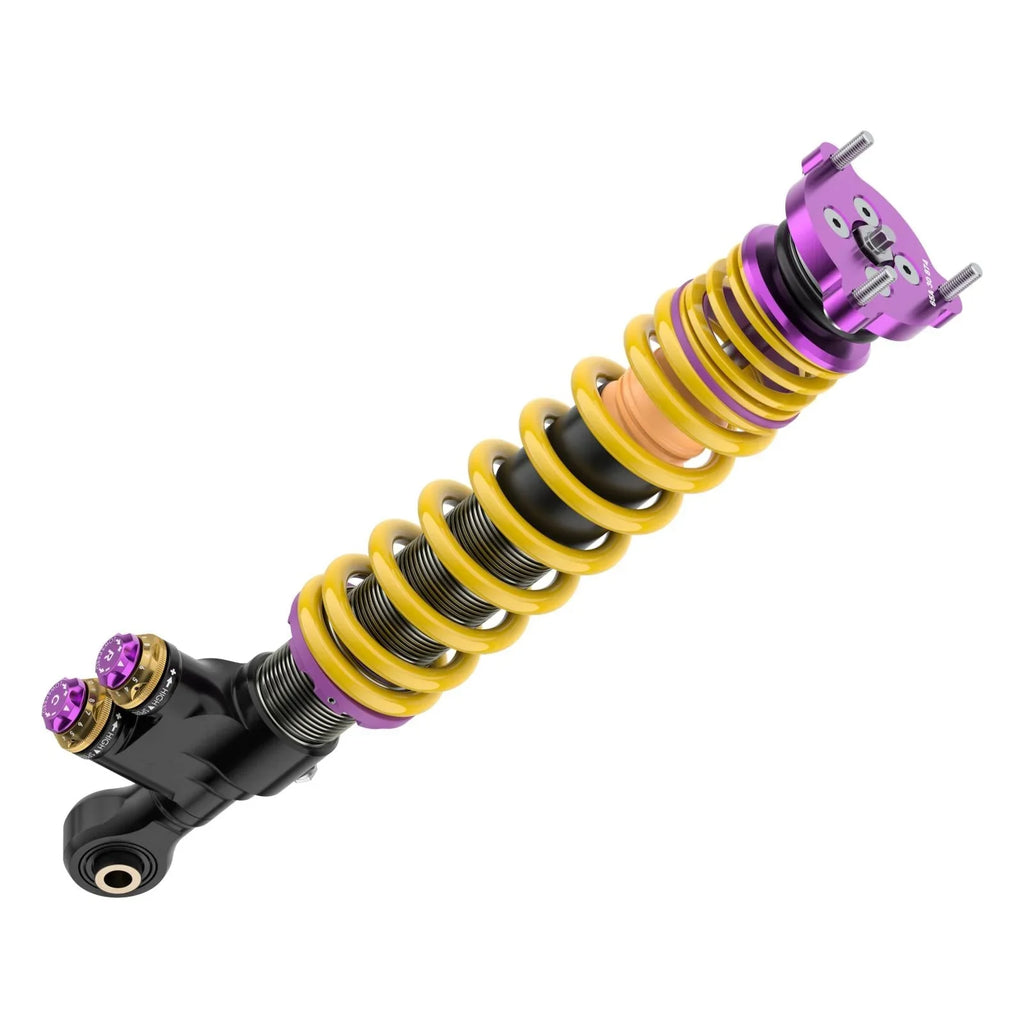 KW Gewindefahrwerk V5 Clubsport inkl. Stützlager für Porsche 992 GT3 - 3090171096/3090171093 - Akrapovic Auspuffanlage
