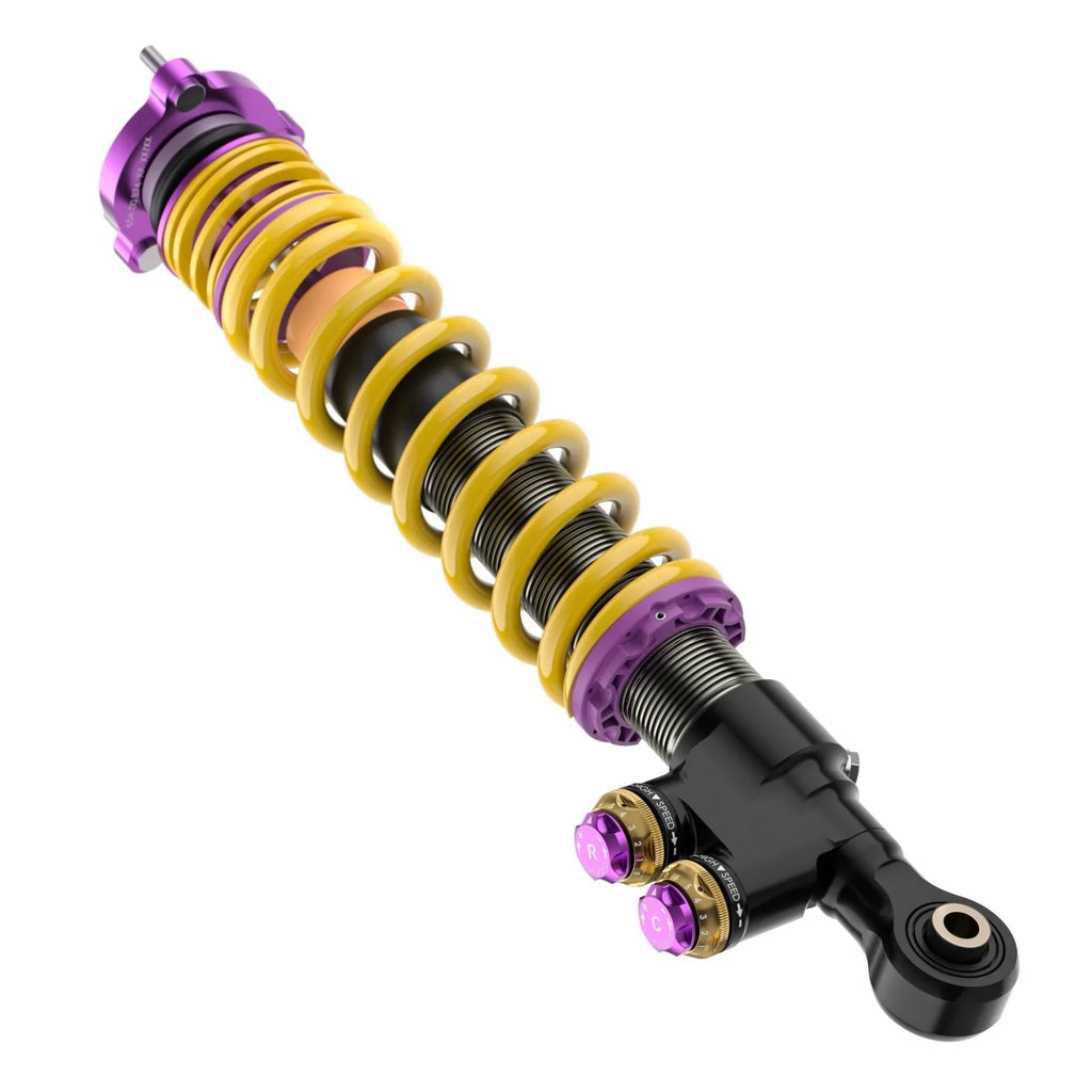 KW Gewindefahrwerk V5 Clubsport inkl. Stützlager für Porsche 992 GT3 - 3090171096/3090171093 - Akrapovic Auspuffanlage
