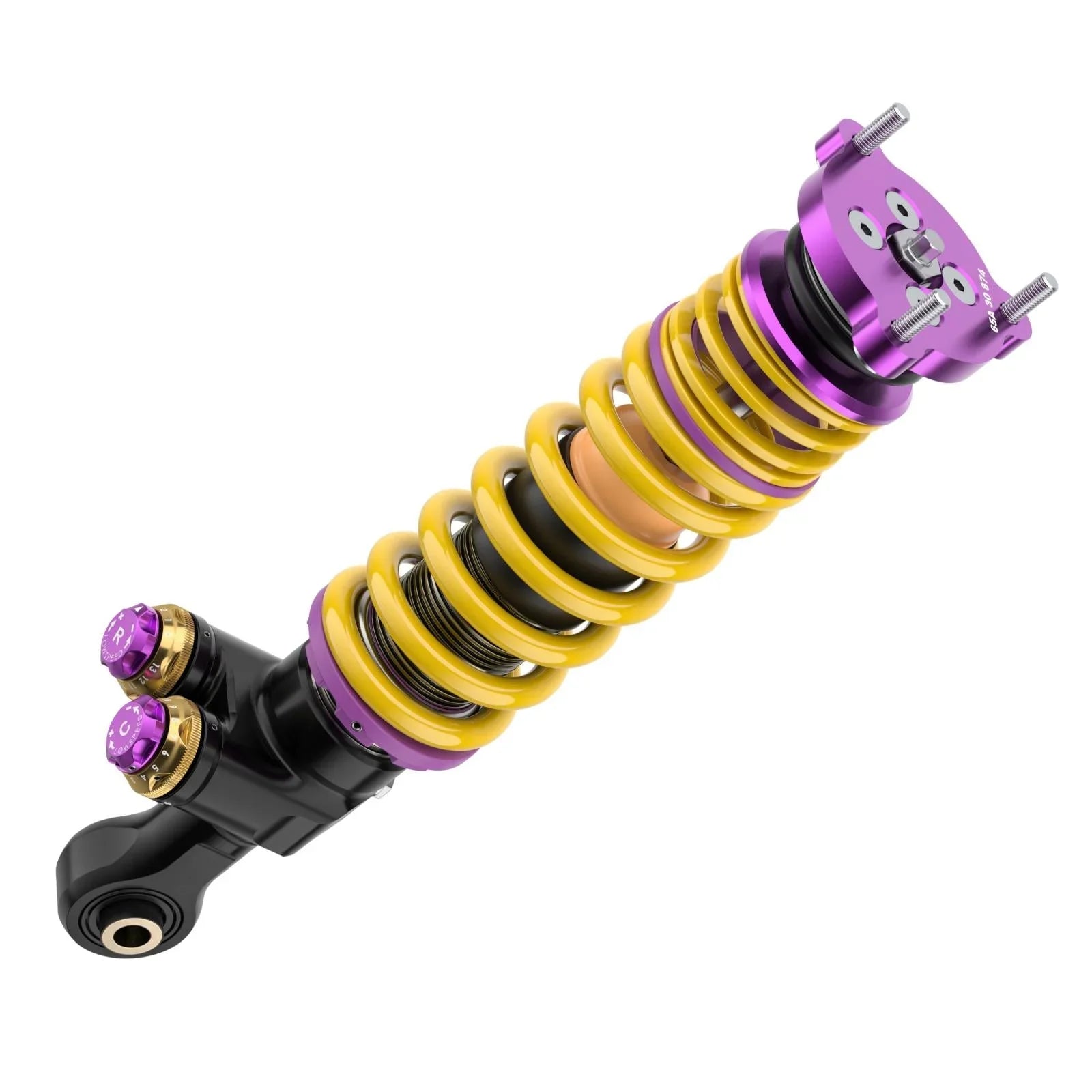 KW Gewindefahrwerk V5 Clubsport inkl. Stützlager für Porsche 992 GT3 - 3090171096/3090171093 - Akrapovic Auspuffanlage