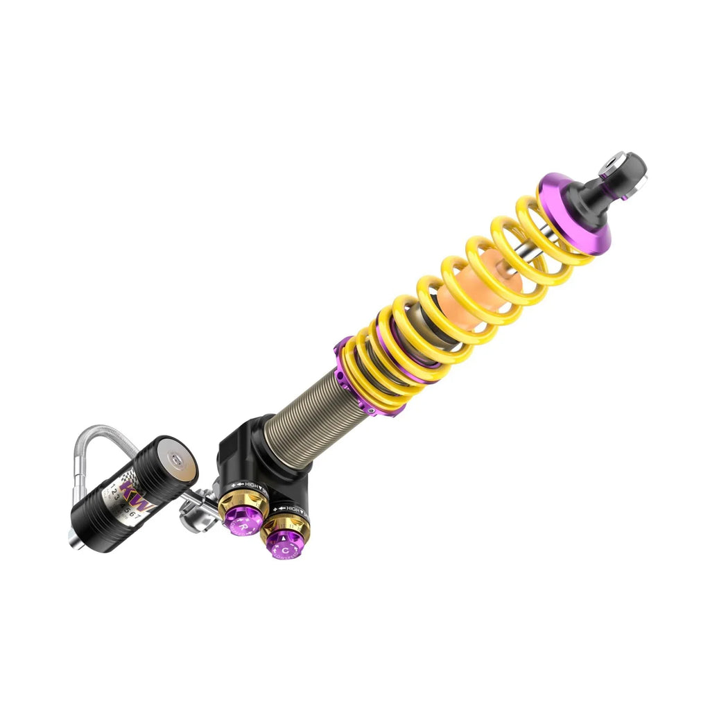 KW Gewindefahrwerk V5 für Porsche Carrera GT 980 - 30971027/30971427 - Akrapovic Auspuffanlage