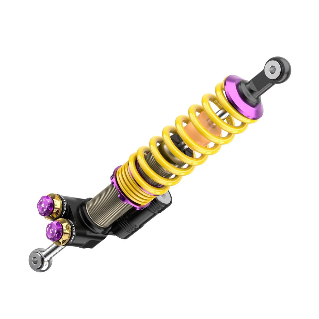 KW Gewindefahrwerk V5 für Porsche Carrera GT 980 - 30971027/30971427 - Akrapovic Auspuffanlage