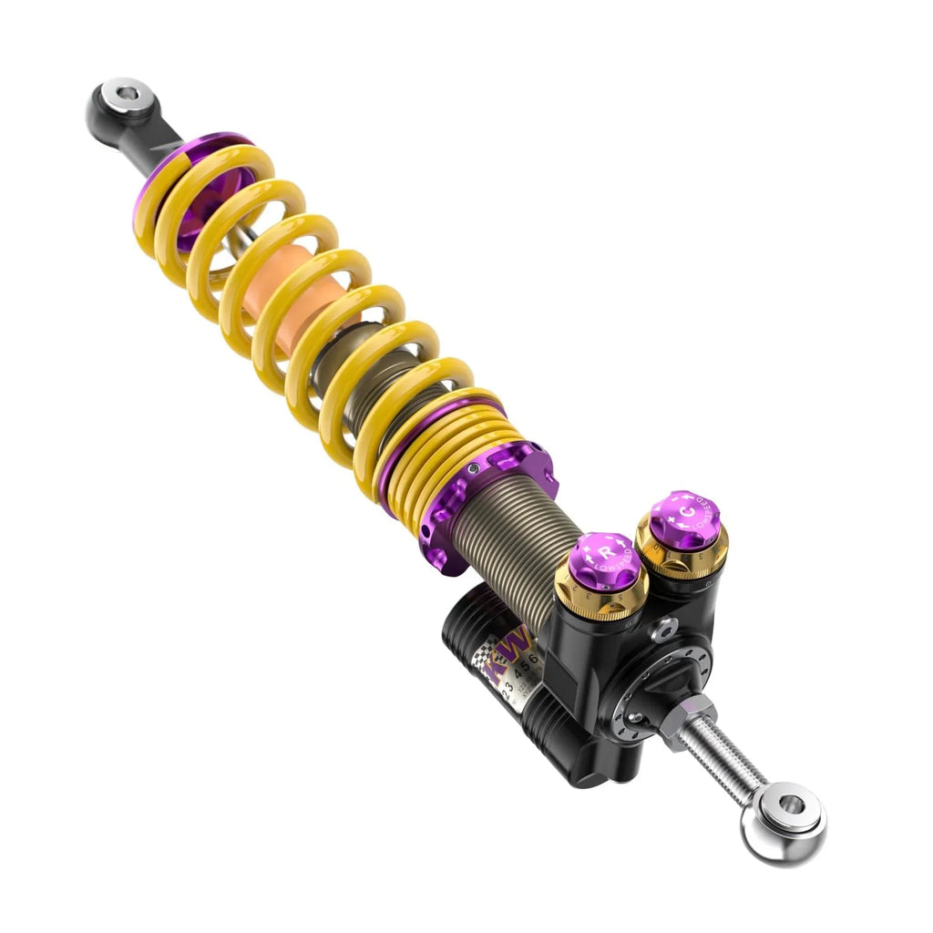 KW Gewindefahrwerk V5 für Porsche Carrera GT 980 - 30971027/30971427 - Akrapovic Auspuffanlage