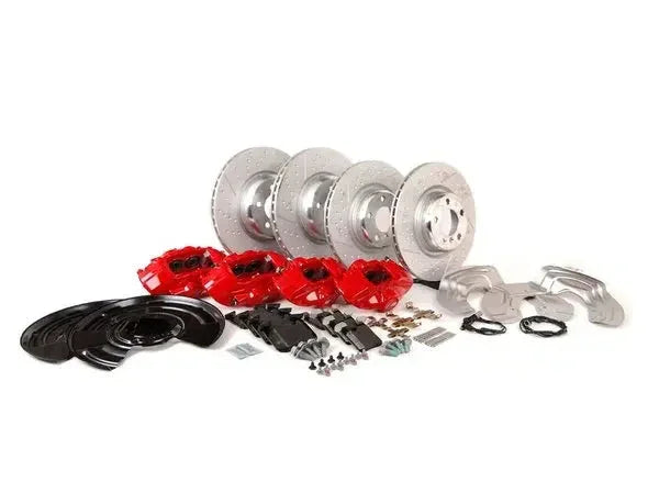 BMW M Performance Nachrüstsatz Sportbremse 18" rot für BMW 1er/2er F20/F21/F22/F23 - 34112450468 / 34112450469 / 34112450470 - Akrapovic Auspuffanlage