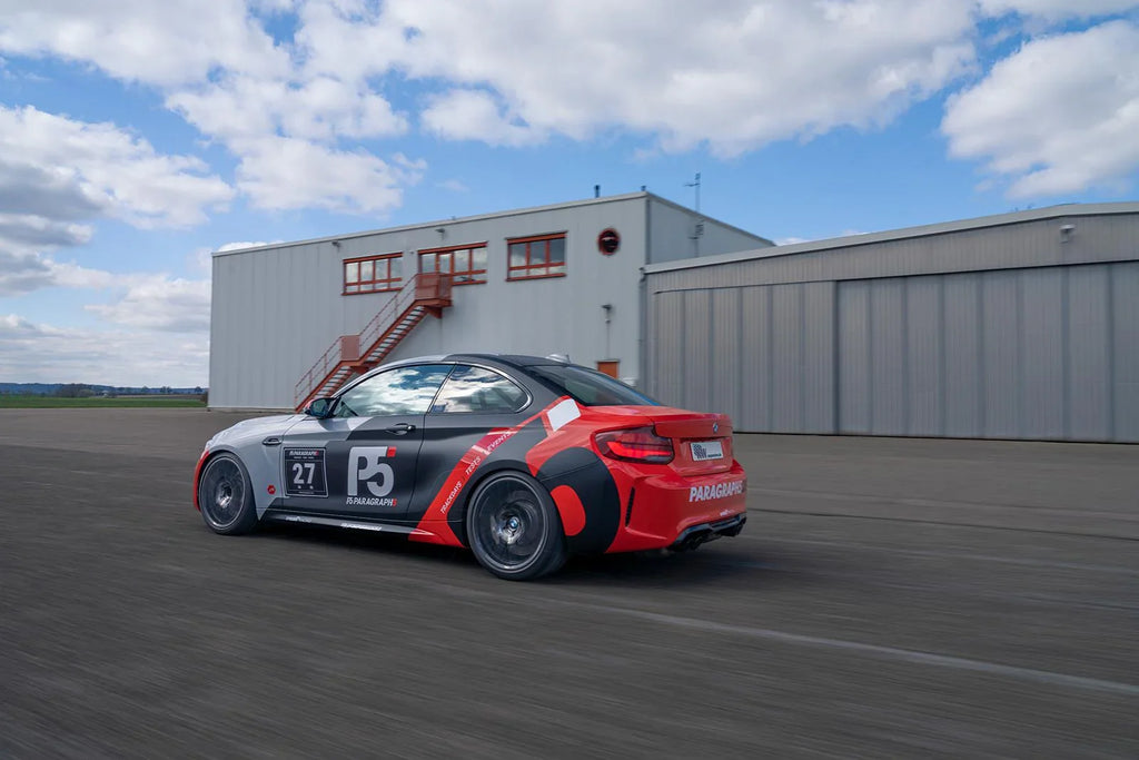 KW Gewindefahrwerk V3 Racing für BMW M2 / M2 Competition / M2 CS F87 - 39520337/39520338 - Akrapovic Auspuffanlage