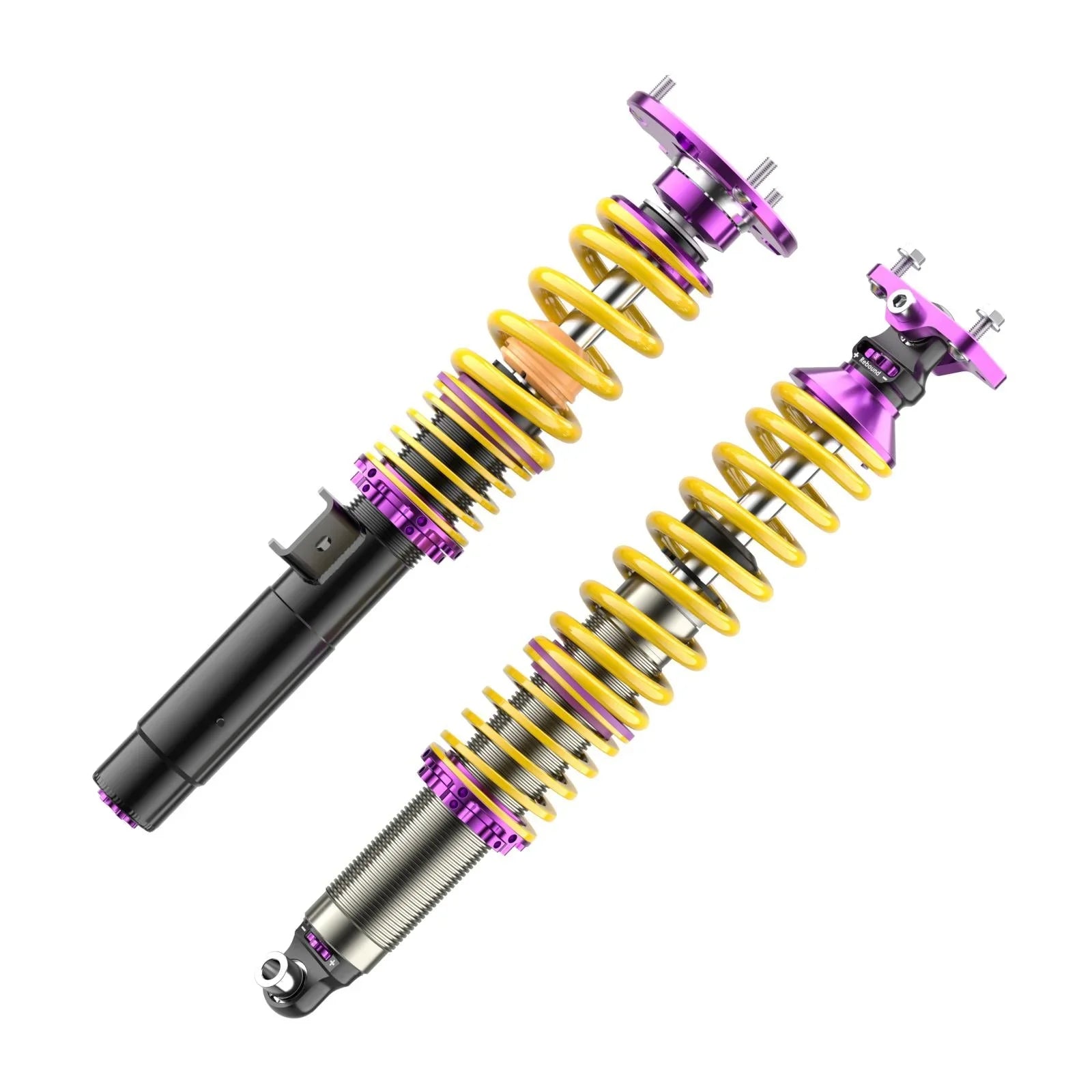 KW Gewindefahrwerk V3 Racing für BMW M2 / M2 Competition / M2 CS F87 - 39520337/39520338 - Akrapovic Auspuffanlage