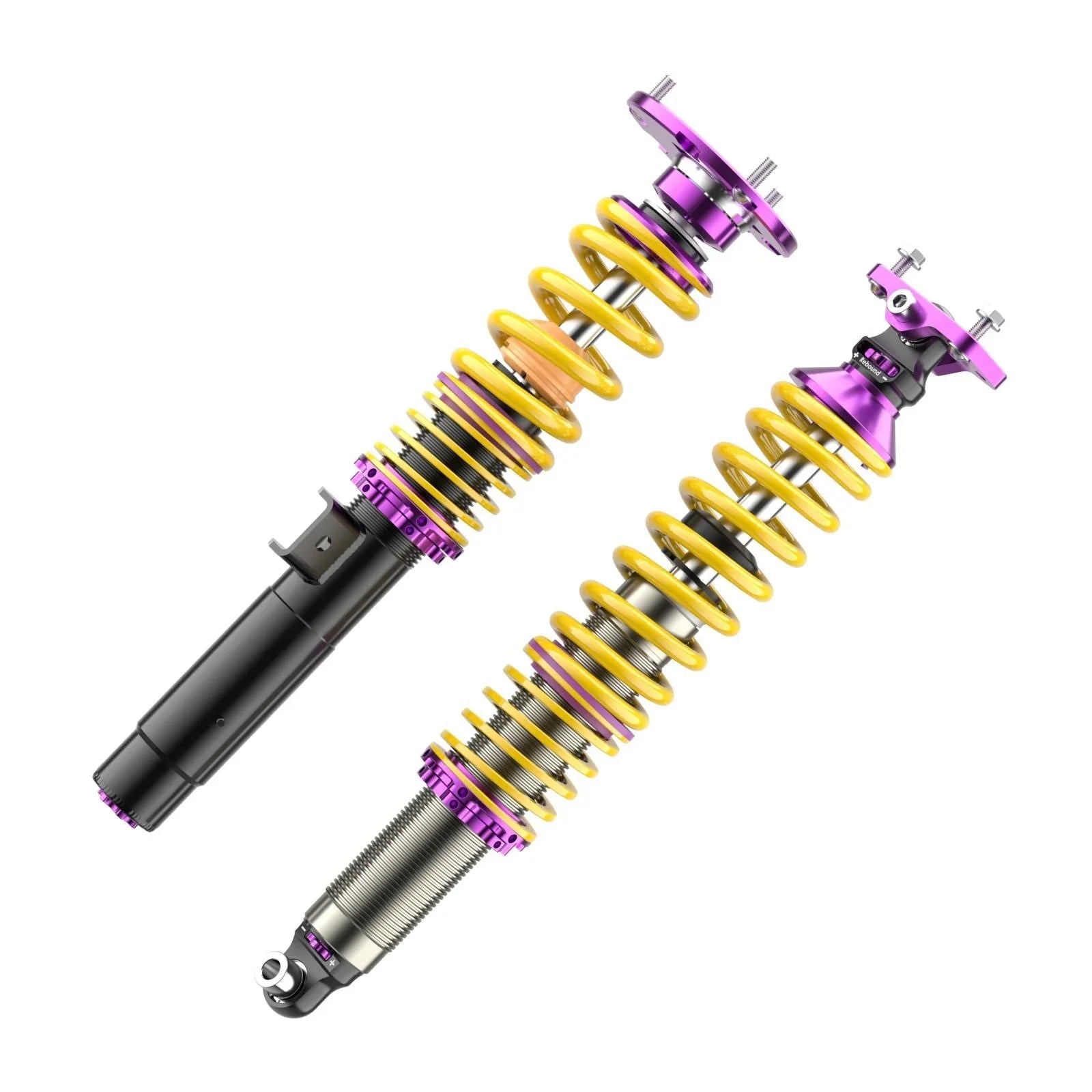 KW Gewindefahrwerk V3 Racing für BMW M3 F80 / M4 F82 - 39520337/39520338 - Akrapovic Auspuffanlage