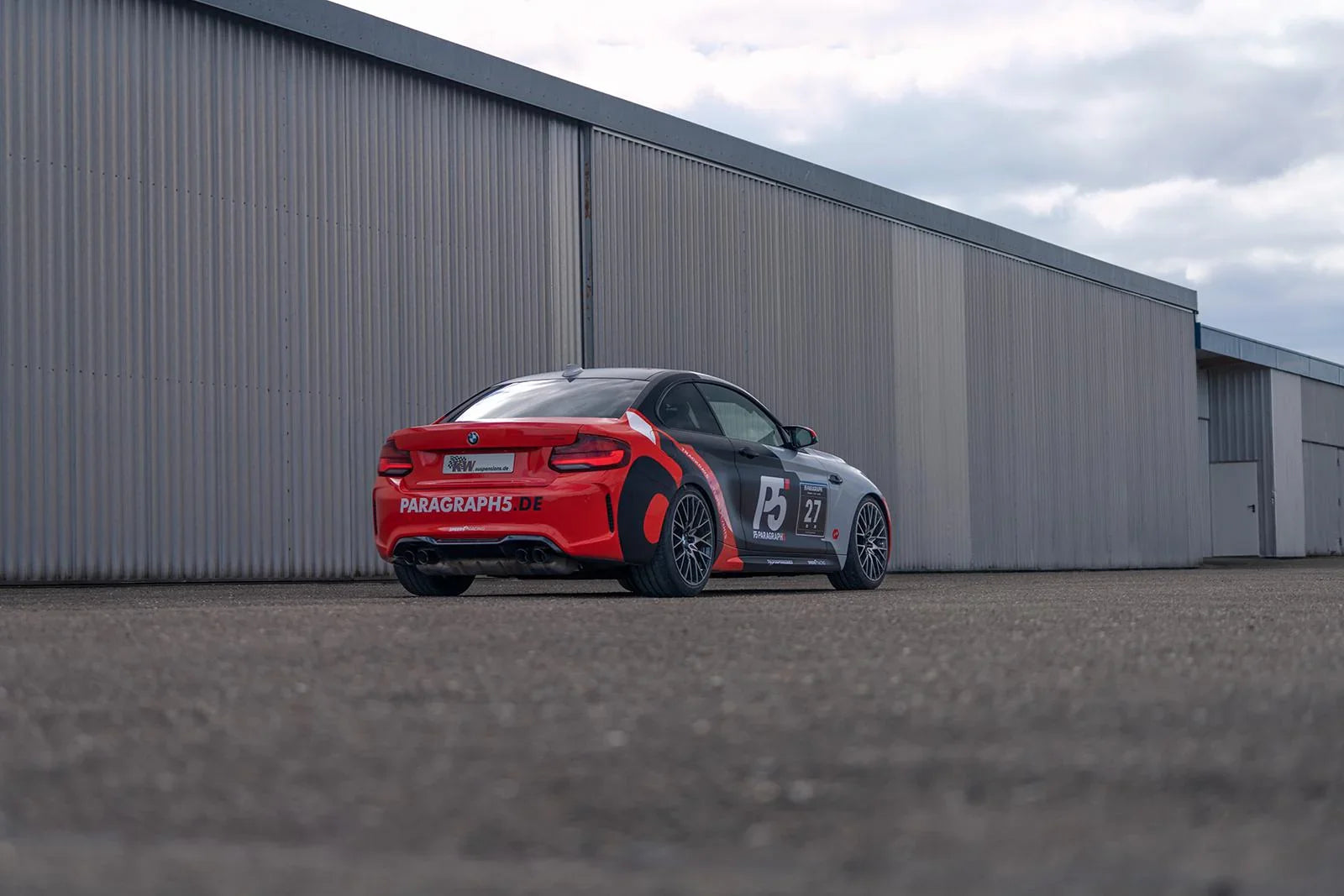 KW Gewindefahrwerk V3 Racing für BMW M3 F80 / M4 F82 - 39520337/39520338 - Akrapovic Auspuffanlage