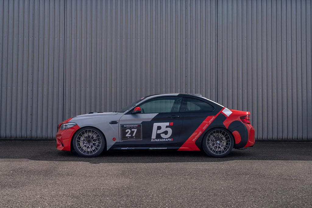 KW Gewindefahrwerk V3 Racing für BMW M2 / M2 Competition / M2 CS F87 - 39520337/39520338 - Akrapovic Auspuffanlage