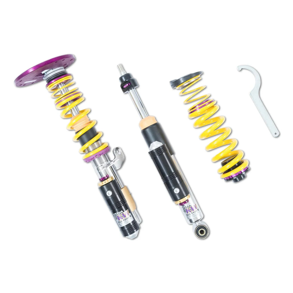 KW Gewindefahrwerk V4 Clubsport inkl. Stützlager für BMW M2 / M2 Competition F87 - 397202BH - Akrapovic Auspuffanlage