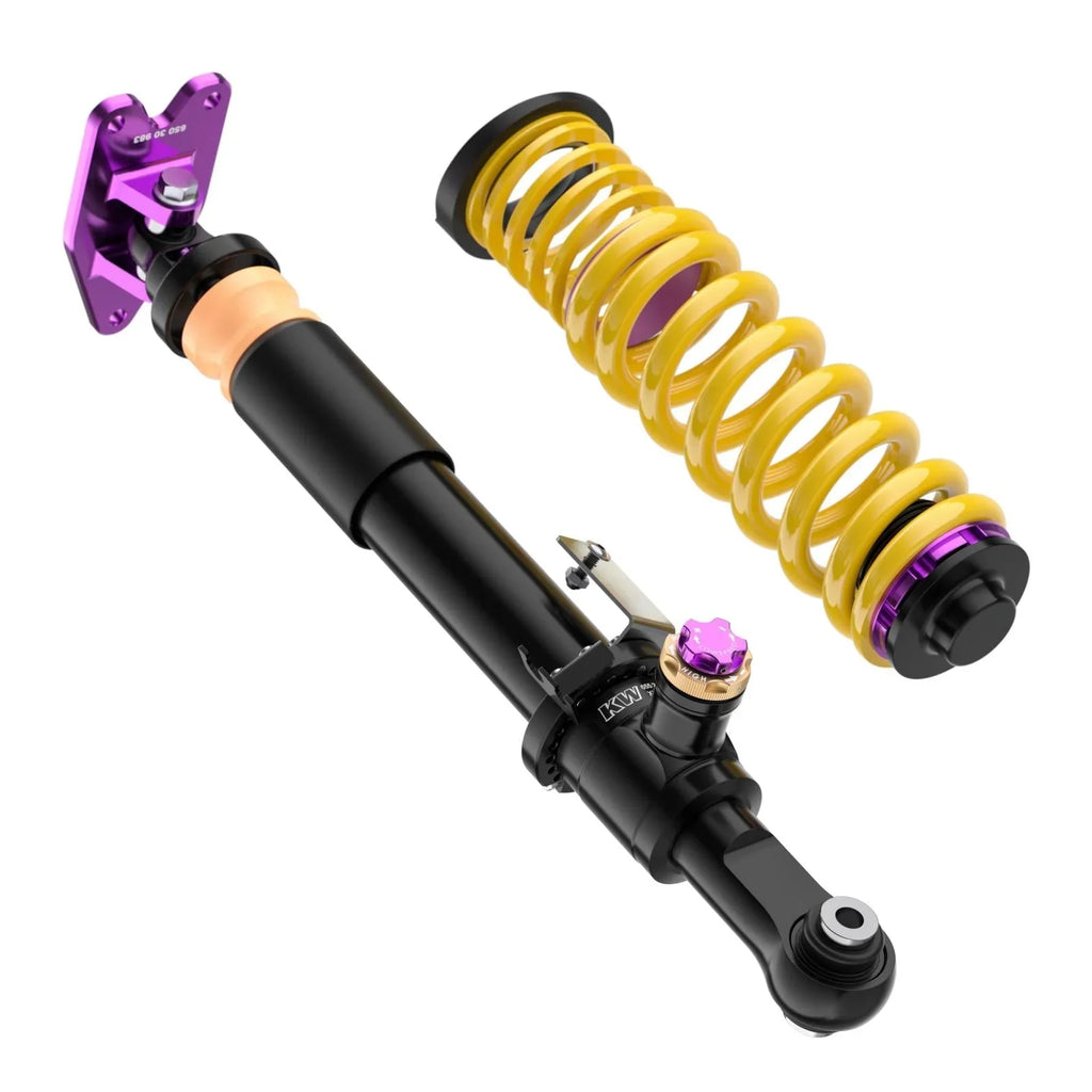 KW Gewindefahrwerk V4 Clubsport inkl. Stützlager/Domlager für BMW M3 G80 / M4 G82 - 397202EB - Akrapovic Auspuffanlage