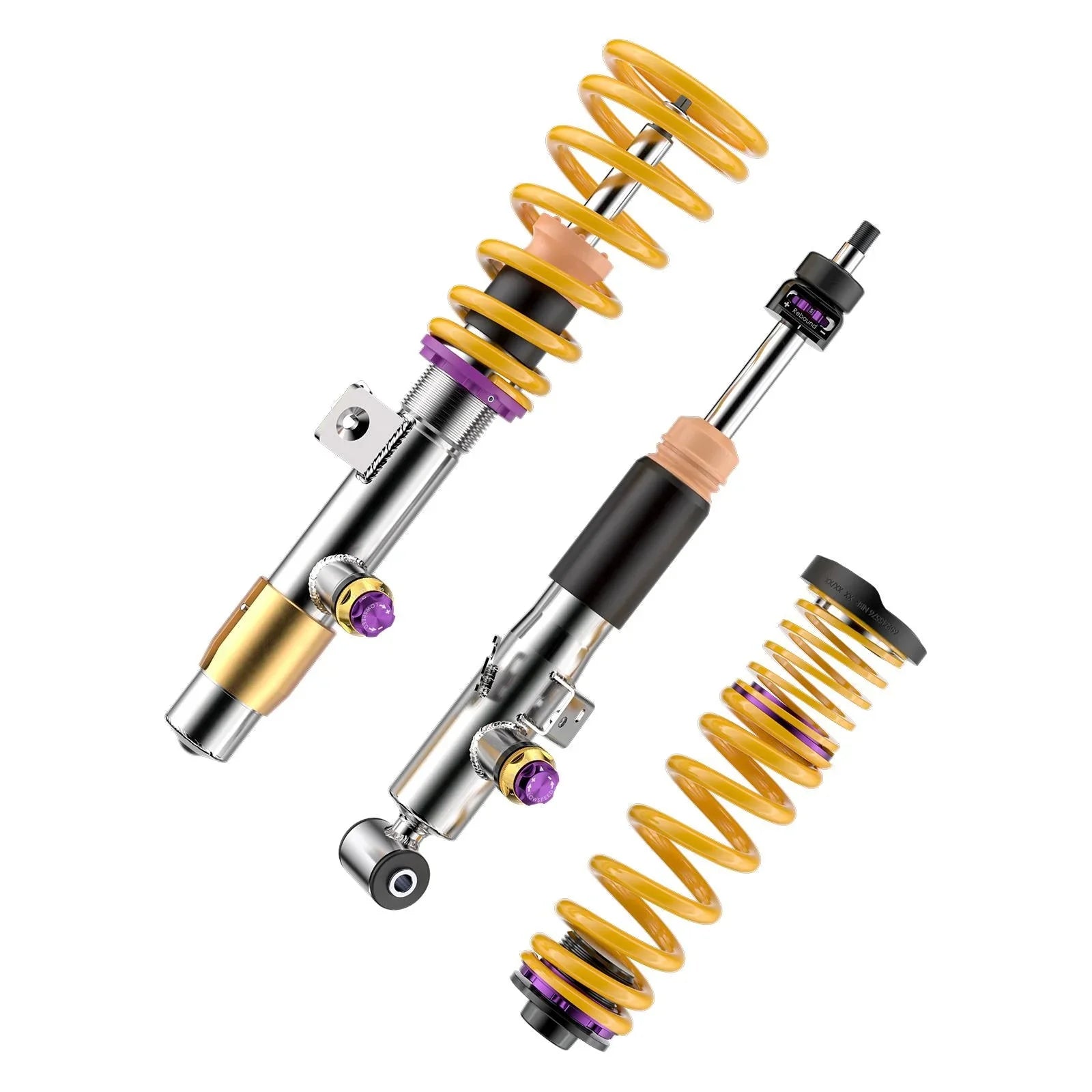 KW Gewindefahrwerk V4 für BMW M3 G81 Touring xDrive / M4 G83 Cabriolet xDrive - 3A7200ER - Akrapovic Auspuffanlage