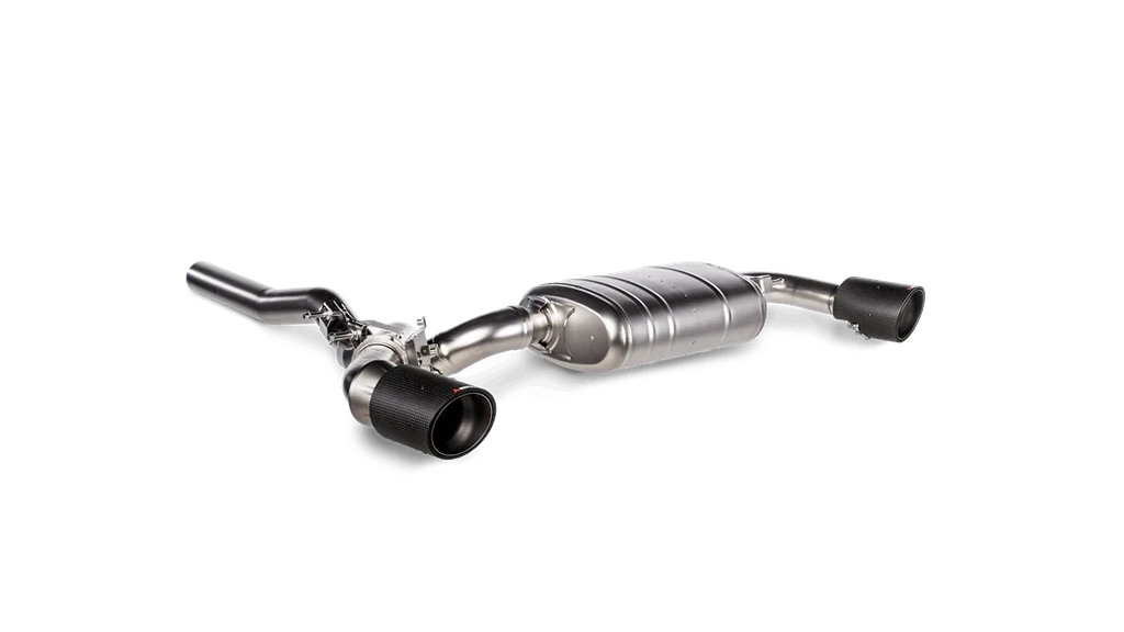 Akrapovic Slip-On Titan Endschalldämpfer für BMW M135i F40 OPF - Akrapovic Auspuffanlage