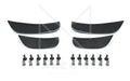 BMW M4 DTM-Edition Frontflaps / Seitenflügel / Flaps Carbon für BMW M3/M4 F80/F82/F83 - 51117993027/51117993028 - Akrapovic Auspuffanlage