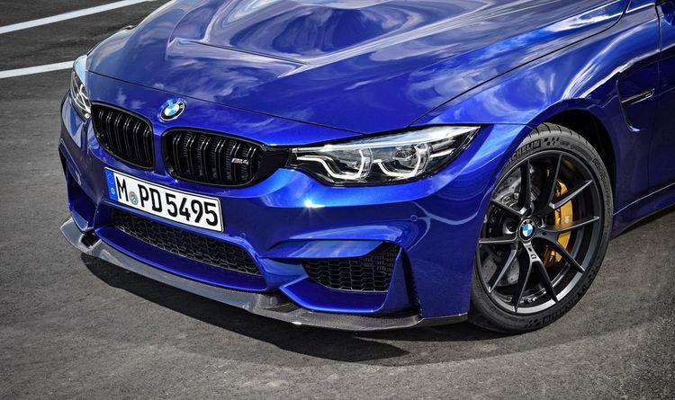 BMW M M3/M4 CS Carbon Frontsplitter/Frontlippe für BMW M3/M4 F80/F82 - 51118076049 - Akrapovic Auspuffanlage
