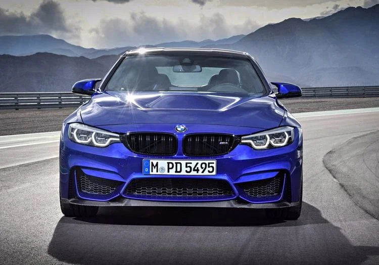 BMW M M3/M4 CS Carbon Frontsplitter/Frontlippe für BMW M3/M4 F80/F82 - 51118076049 - Akrapovic Auspuffanlage