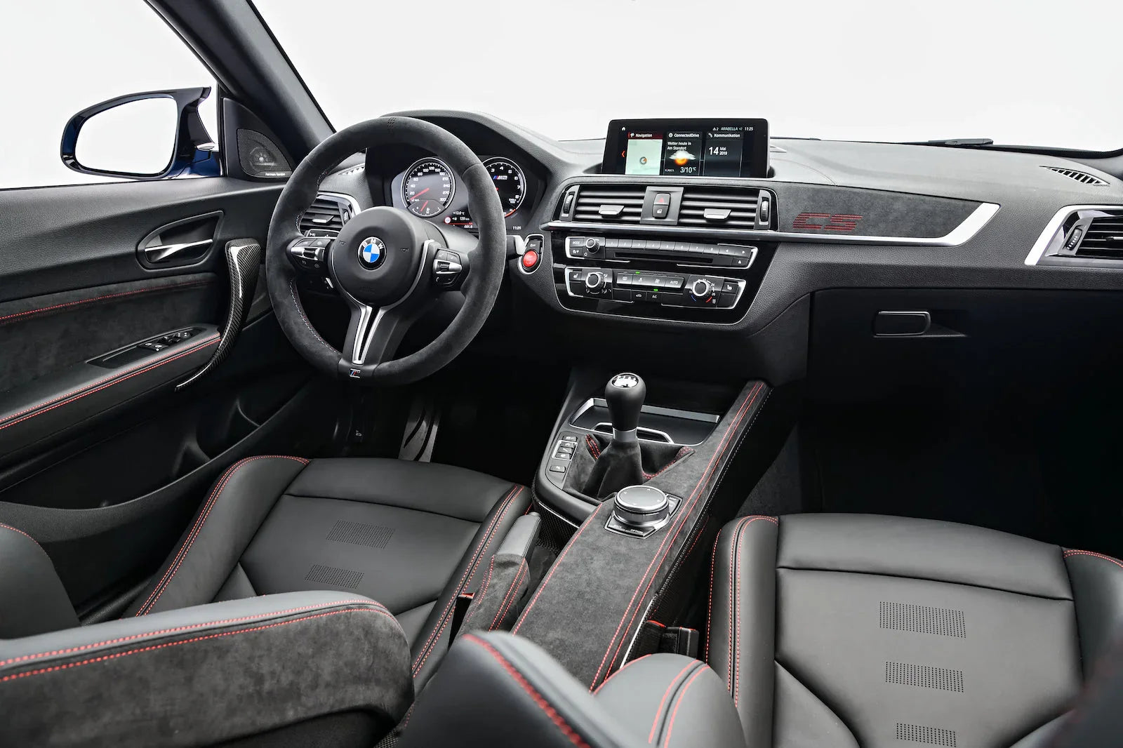 BMW M M2 CS Mittelkonsole Carbon/Alcanatra Set - 51168079011 - Akrapovic Auspuffanlage