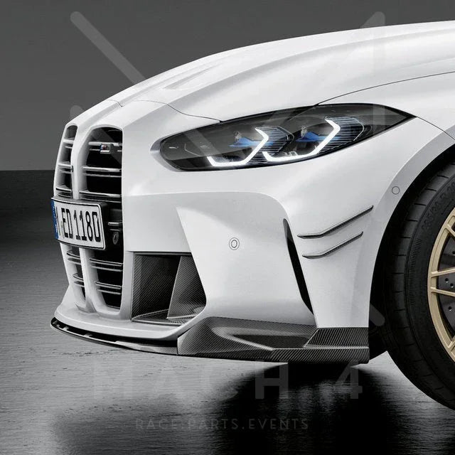 BMW M Performance Frontaufsatz Carbon / Frontlippe für BMW M4 G82/G83 - 51192475168 - Akrapovic Auspuffanlage
