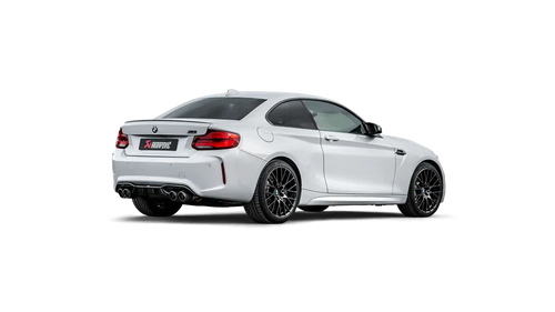 Akrapovic Slip-On Titan Endschalldämpfer für BMW M2 Competition F87 - Akrapovic Auspuffanlage
