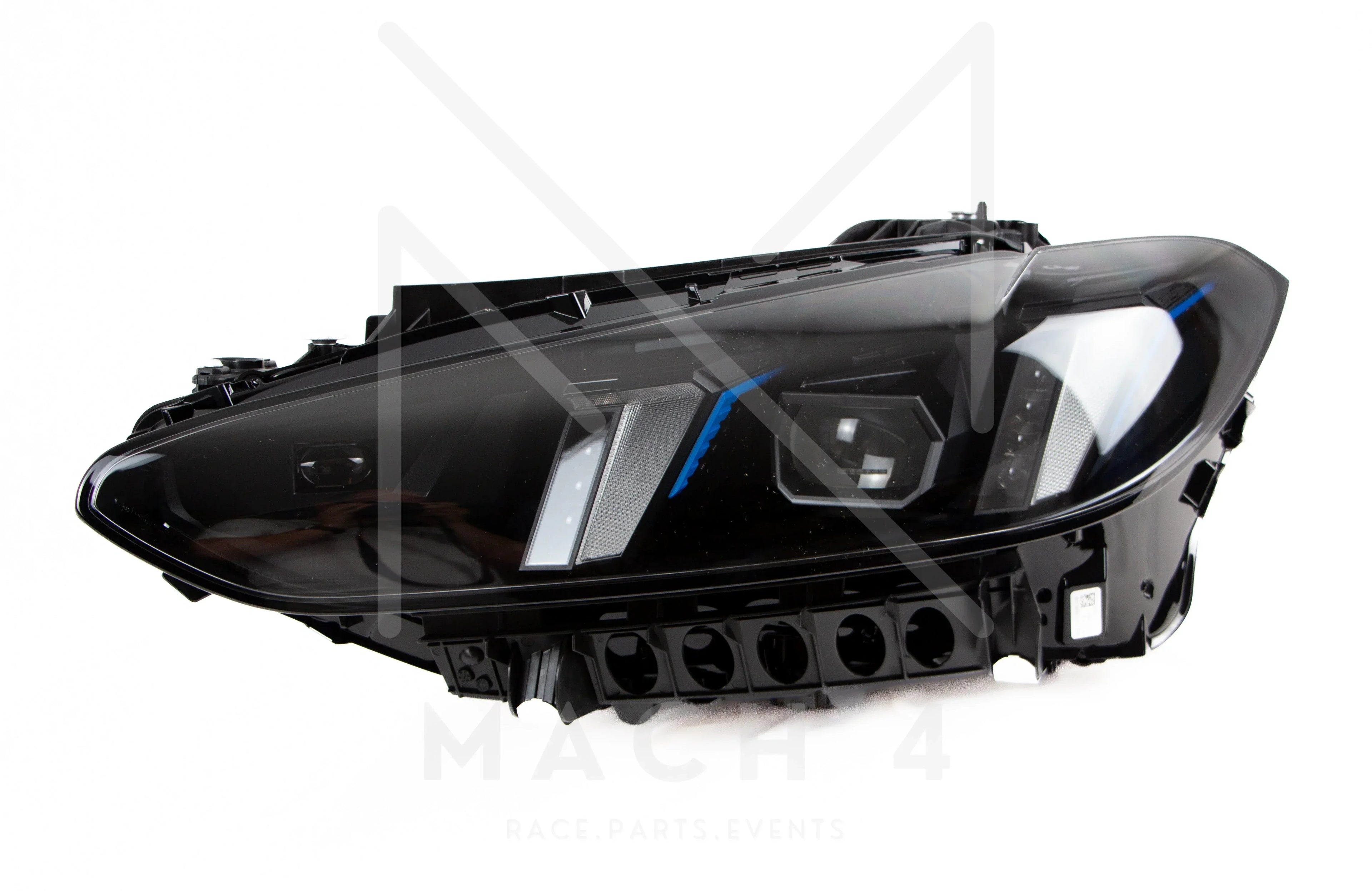 BMW Original LCI adaptive LED Scheinwerfer Black Line / LCI LED adaptive Headlights für BMW M3 G80/G81 / M4 G82/G83 - 63115B35F59/63115B35F60 - Akrapovic Auspuffanlage