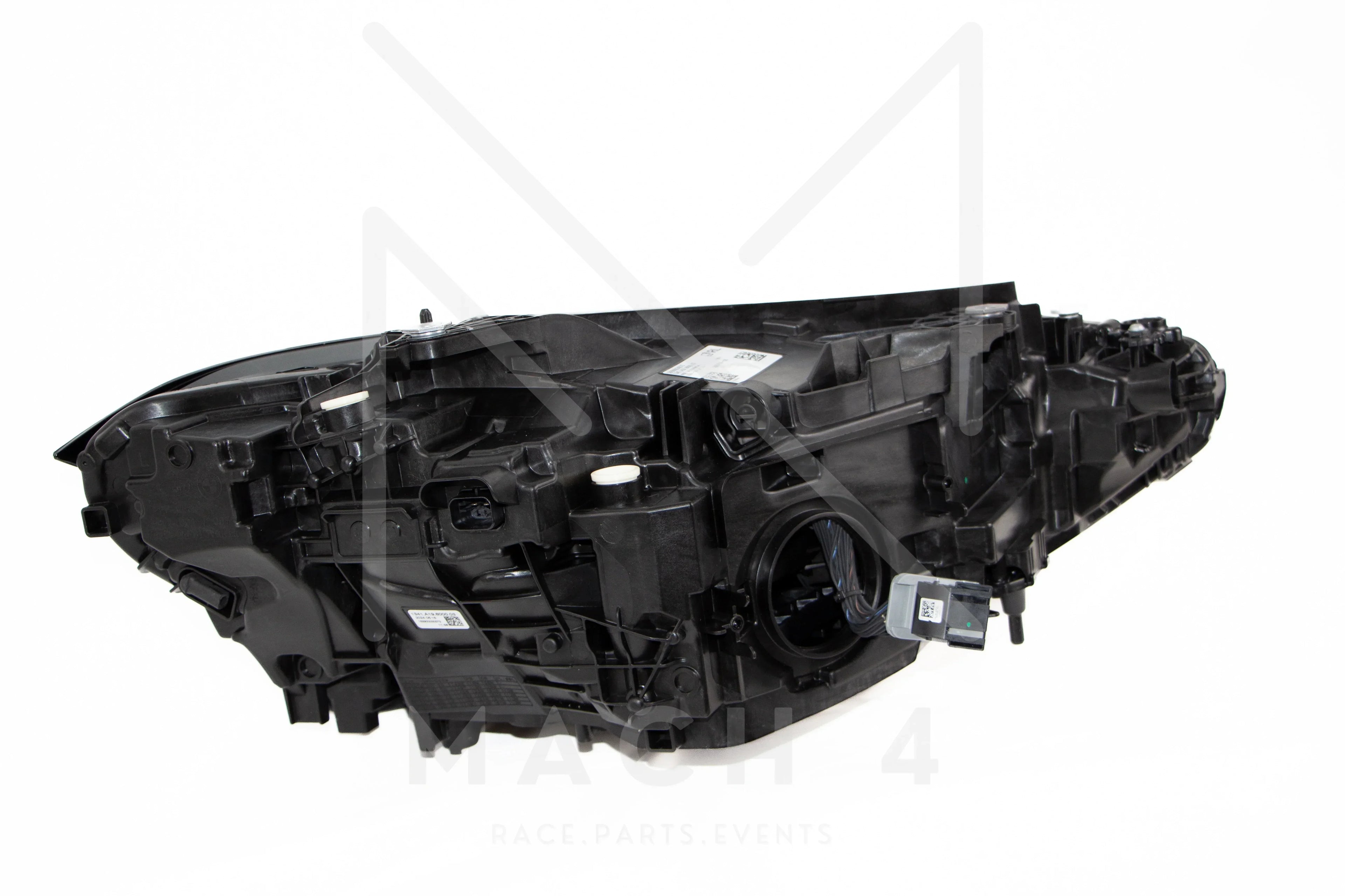 BMW Original LCI adaptive LED Scheinwerfer Black Line / LCI LED adaptive Headlights für BMW M3 G80/G81 / M4 G82/G83 - 63115B35F59/63115B35F60 - Akrapovic Auspuffanlage
