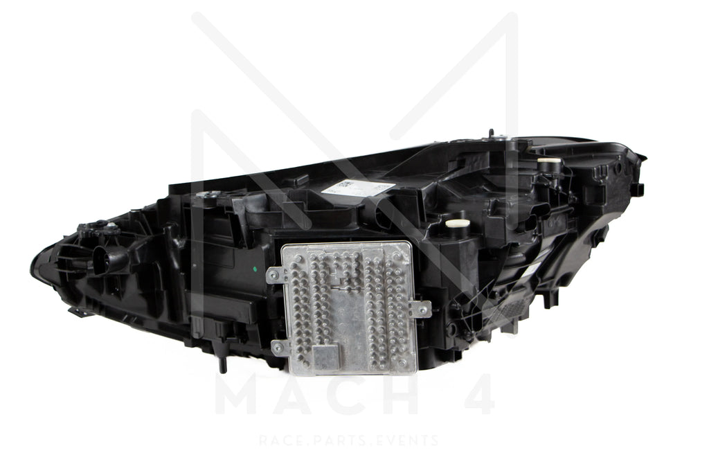 BMW Original LCI adaptive LED Scheinwerfer Black Line / LCI LED adaptive Headlights für BMW M3 G80/G81 / M4 G82/G83 - 63115B35F59/63115B35F60 - Akrapovic Auspuffanlage