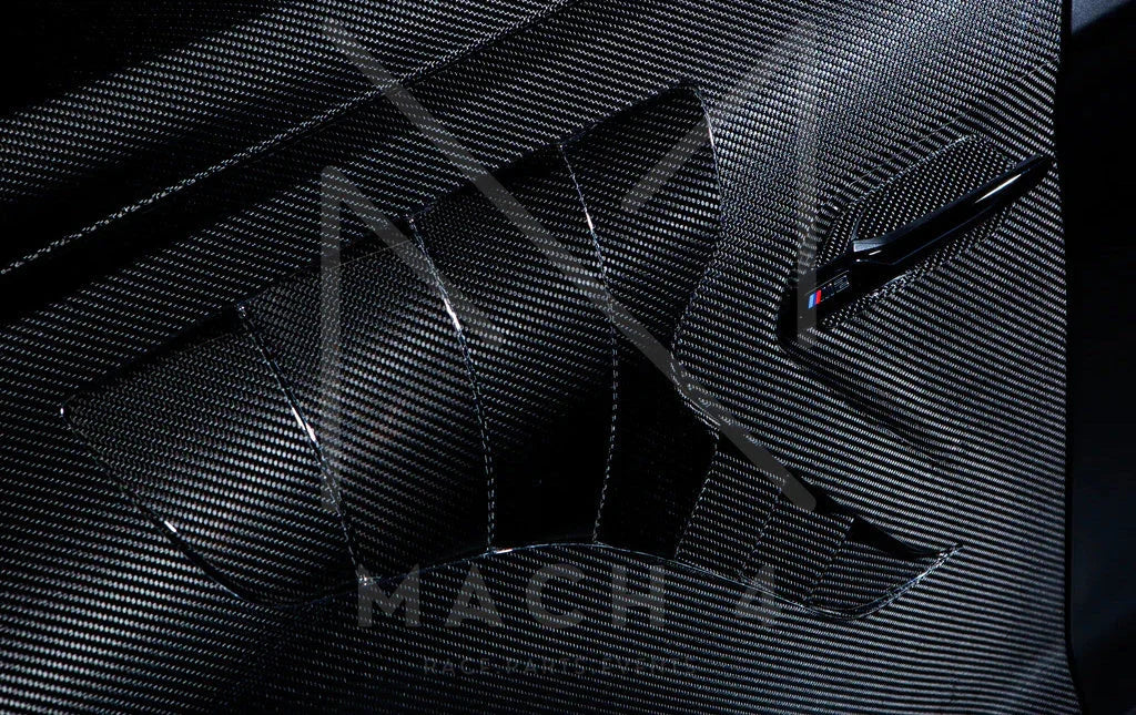Alpha-N Carbon Kotflügel mit Lüftungsöffnungen Set / Carbon Vented Front Fender Set für BMW M2 F87 / M2 Competition F87 / M2 CS F87 - AN-0521 - Akrapovic Auspuffanlage