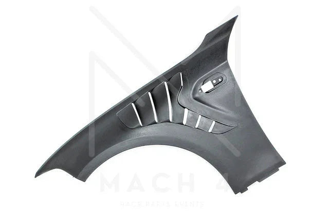 Alpha-N Carbon Kotflügel mit Lüftungsöffnungen Set / Carbon Vented Front Fender Set für BMW M2 F87 / M2 Competition F87 / M2 CS F87 - AN-0521 - Akrapovic Auspuffanlage