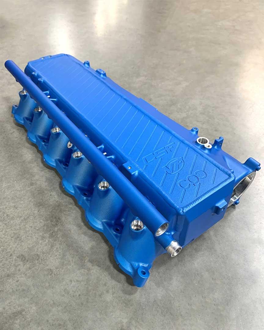 CSF Wasser-Ladeluftkühler für BMW B58 M340i/M440i G20/G21/G22/G23 G2x - 8200/8200C - Akrapovic Auspuffanlage