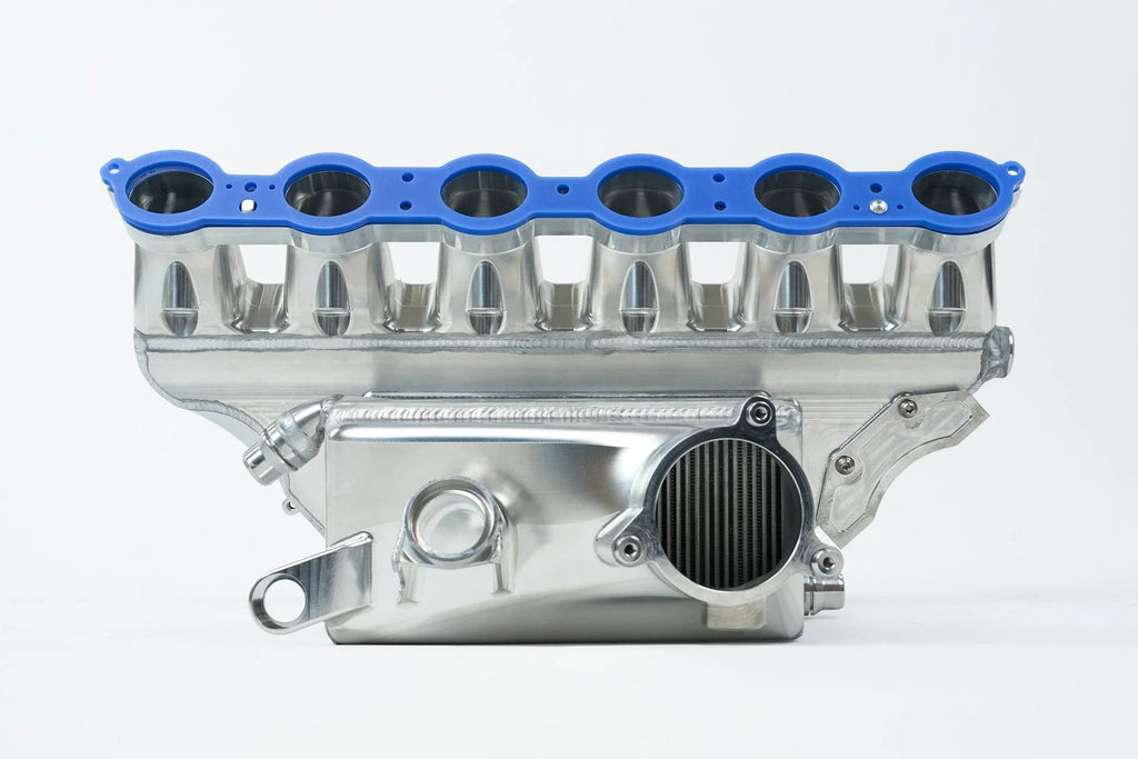 CSF Ladeluftkühler - Manifold für BMW S58 M3/M4 G80/G81/G82/G83 G8x - 8233/8233B/8233C - Akrapovic Auspuffanlage
