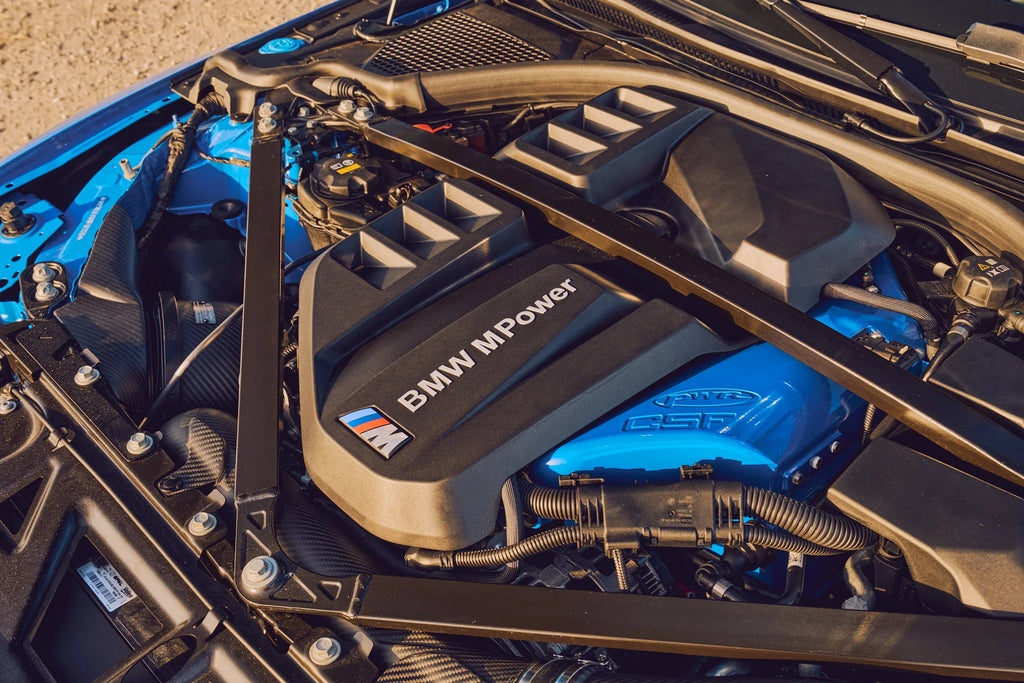 CSF Ladeluftkühler - Manifold für BMW S58 M2 G87 - 8233/8233B/8233C - Akrapovic Auspuffanlage