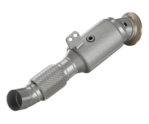 HJS ECE Downpipes mit 300 Zellen Kats für BMW B58 vor OPF für BMW M140i F20/F21 / M240i F22/F23 - mit Zulassung - 90812020 - Akrapovic Auspuffanlage