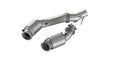 HJS ECE Downpipes mit 200 Zellen Kats für BMW M4 Competition F82 / F83 OPF S55 - mit Zulassung - 90822040 - Akrapovic Auspuffanlage