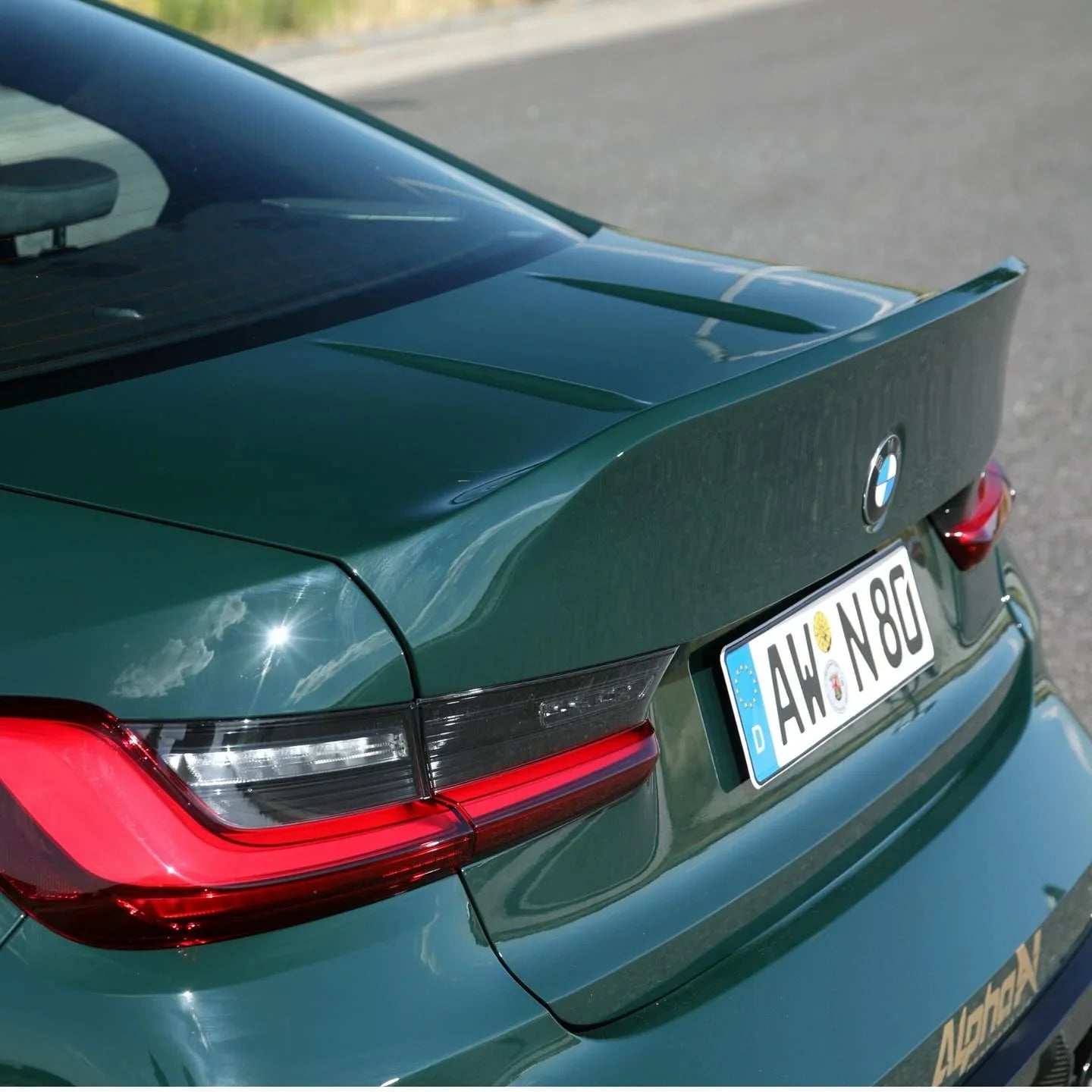 Alpha-N Carbon Heckklappe CSL Style / Trunk CSL Style für BMW M3 G80 - AN-0721 - Akrapovic Auspuffanlage