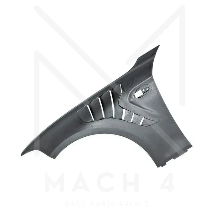 Alpha-N Carbon Kotflügel mit Lüftungsöffnungen Set / Carbon Vented Front Fender Set für BMW M2 F87 / M2 Competition F87 / M2 CS F87 - AN-0521 - Akrapovic Auspuffanlage