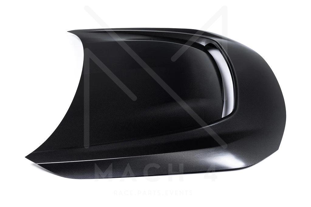 Alpha-N Carbon Motorhaube mit Einsatz / Hood with Vent für BMW M2 G87 - AN-0301 / AN-0316 - Akrapovic Auspuffanlage
