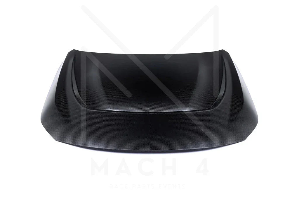 Alpha-N Carbon Motorhaube mit Einsatz / Hood with Vent für BMW M2 G87 - AN-0301 / AN-0316 - Akrapovic Auspuffanlage