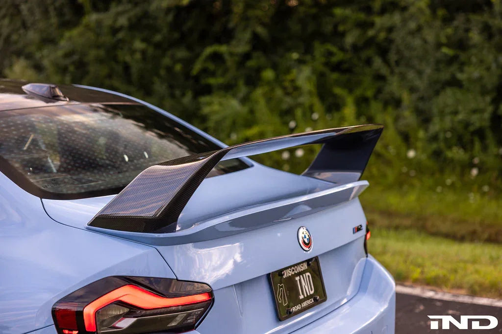Alpha-N Carbon Heckflügel Class 3 für BMW M2 G87 - AN-0527 - Akrapovic Auspuffanlage