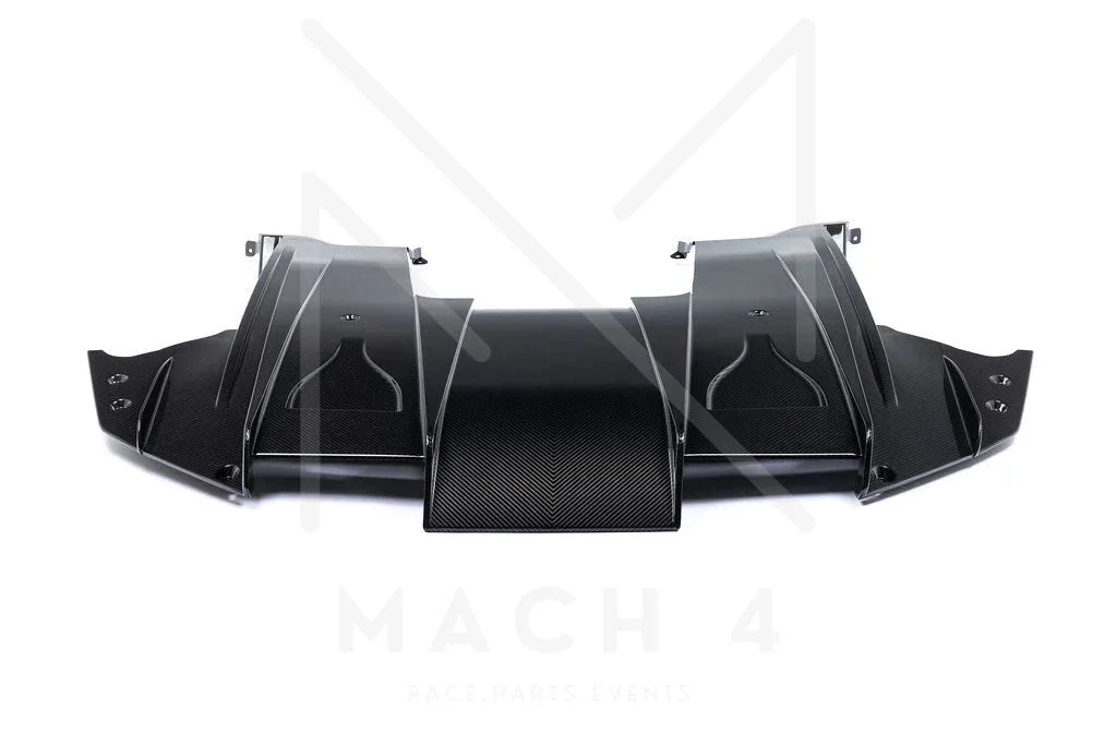 Alpha-N Carbon Diffusor Underfloor / Unterboden Kit für BMW M2 G87 - AN-0634 - Akrapovic Auspuffanlage