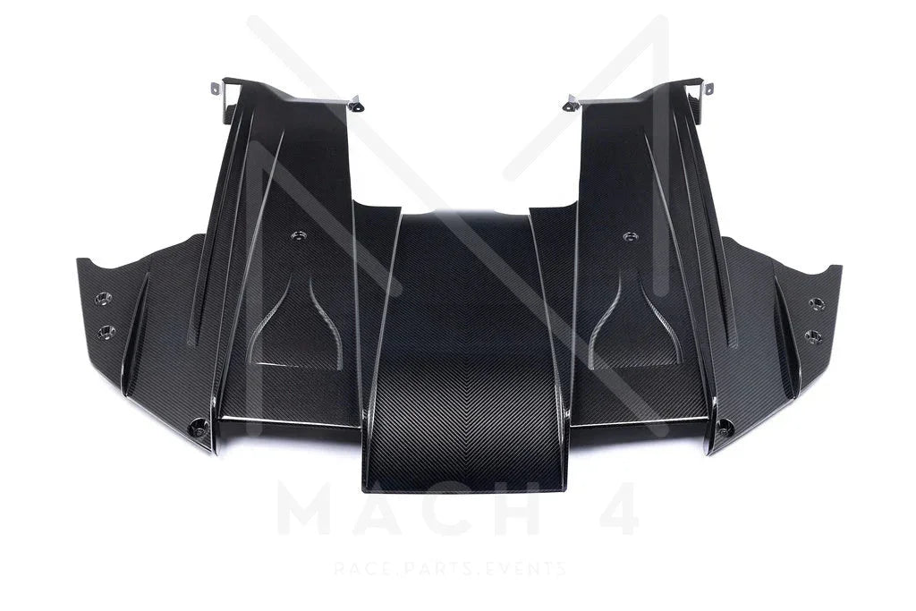 Alpha-N Carbon Diffusor Underfloor / Unterboden Kit für BMW M2 G87 - AN-0634 - Akrapovic Auspuffanlage