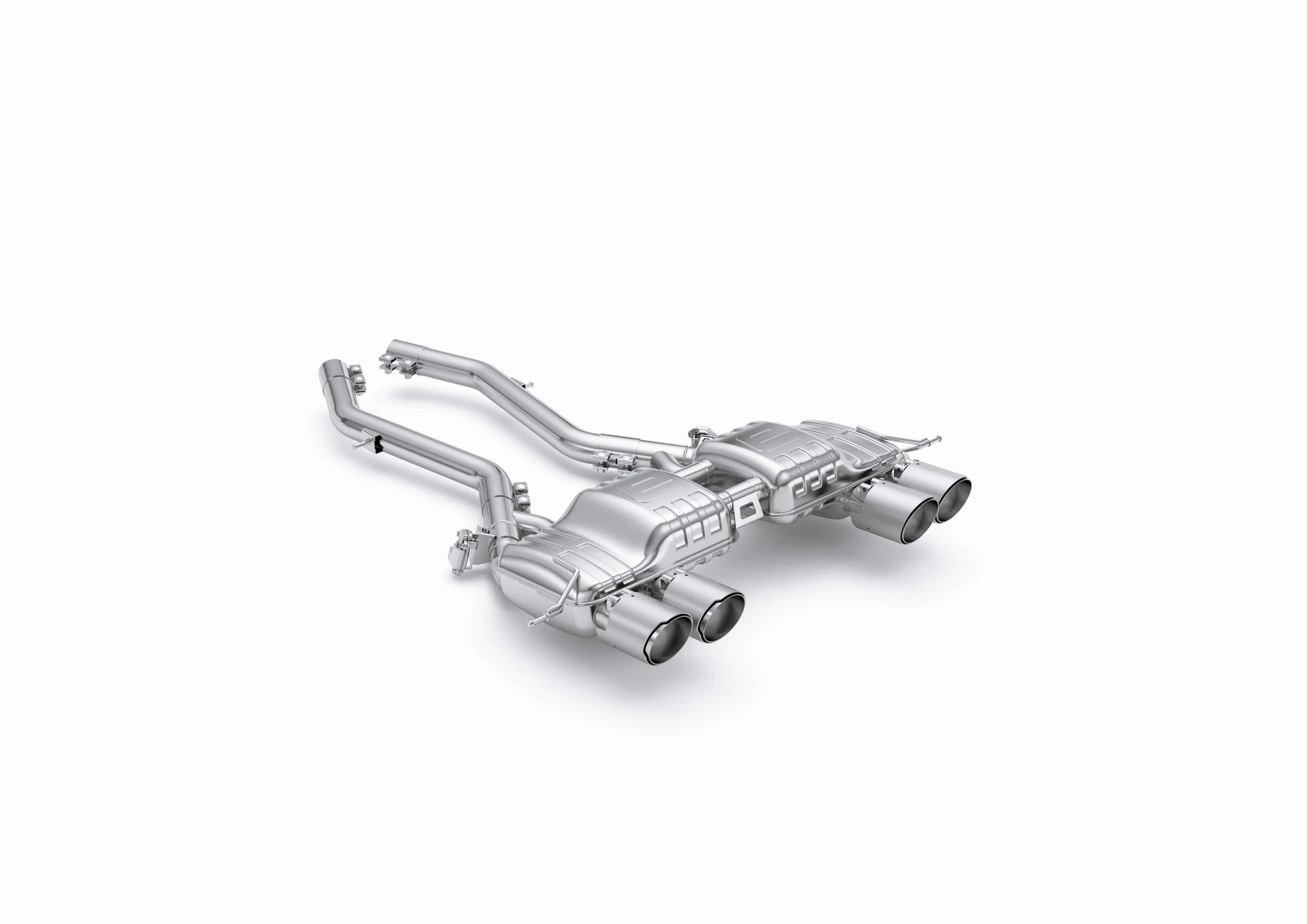 Eisenmann Sport Endschalldämpfer inkl. Endrohren / Abgasanlage für BMW M4 G82/G83 mit EG-Zulassung - Akrapovic Auspuffanlage