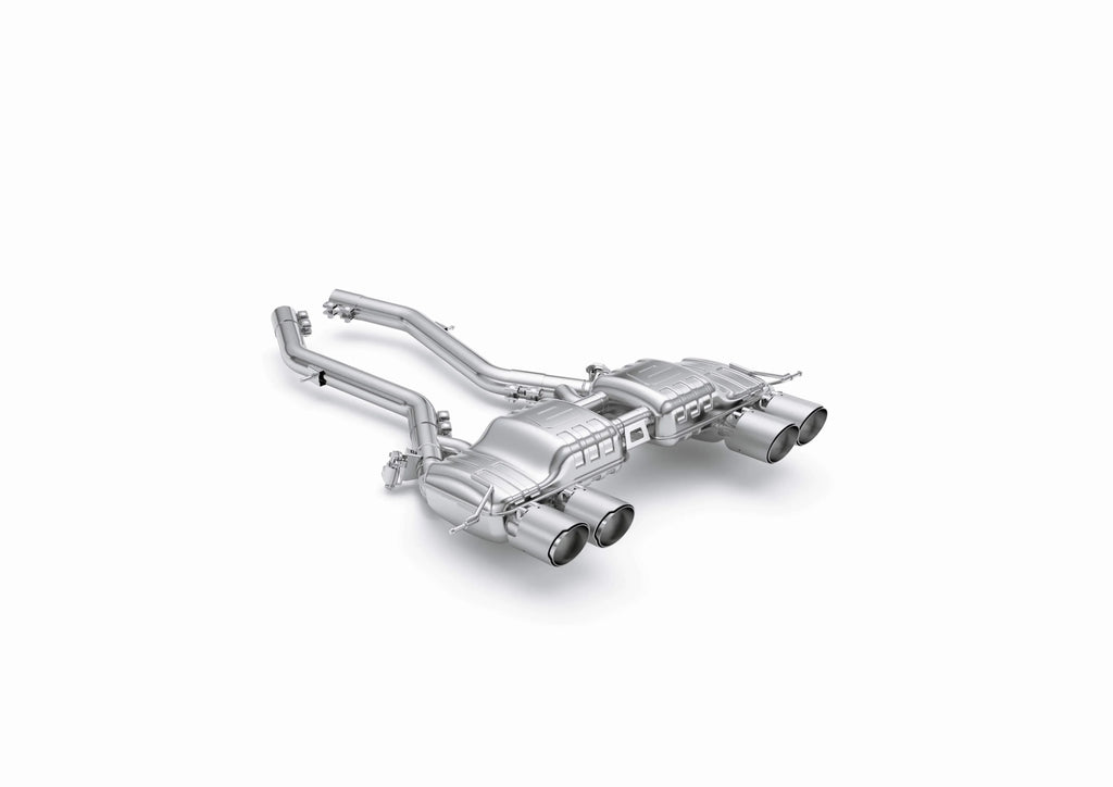 Eisenmann Sport Endschalldämpfer inkl. Endrohren / Abgasanlage für BMW M3 G80/G81 mit EG-Zulassung - Akrapovic Auspuffanlage