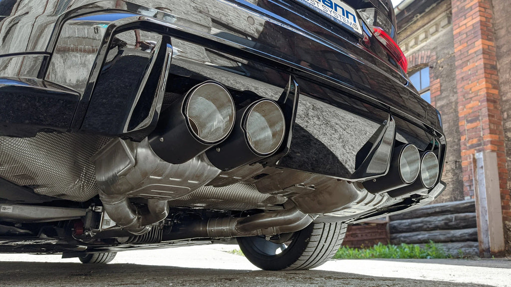 Eisenmann Sport Endschalldämpfer inkl. Endrohren / Abgasanlage für BMW M4 G82/G83 mit EG-Zulassung - Akrapovic Auspuffanlage