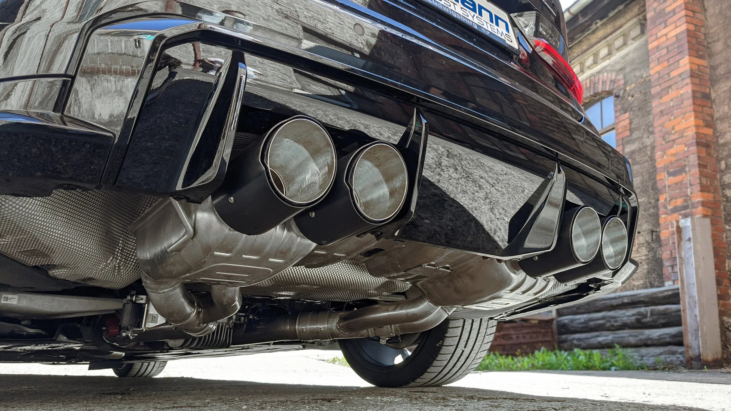 Eisenmann Sport Endschalldämpfer inkl. Endrohren / Abgasanlage für BMW M4 G82/G83 mit EG-Zulassung - Akrapovic Auspuffanlage