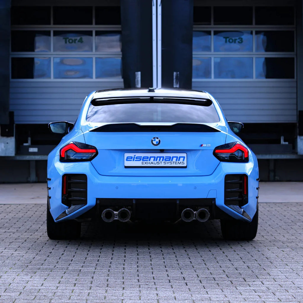 Eisenmann Sport Endschalldämpfer inkl. Endrohren / Abgasanlage für BMW M2 G87 mit EG-Zulassung - Akrapovic Auspuffanlage