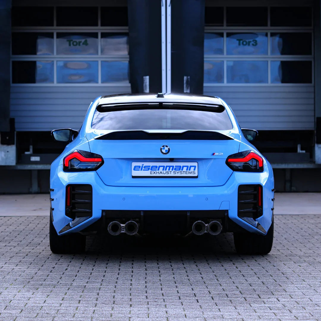 Eisenmann Sport Endschalldämpfer inkl. Endrohren / Abgasanlage für BMW M2 G87 mit EG-Zulassung - Akrapovic Auspuffanlage