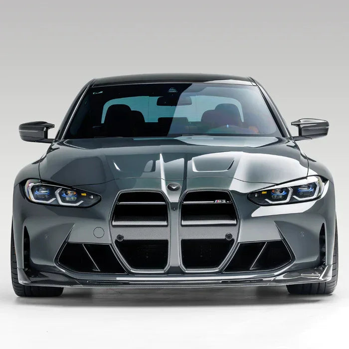 Vorsteiner VRS Aero Carbon Kühlergrill Front Kidney Grill with ACC für BMW M3 G80/G81 & M4 G82/G83 - Akrapovic Auspuffanlage